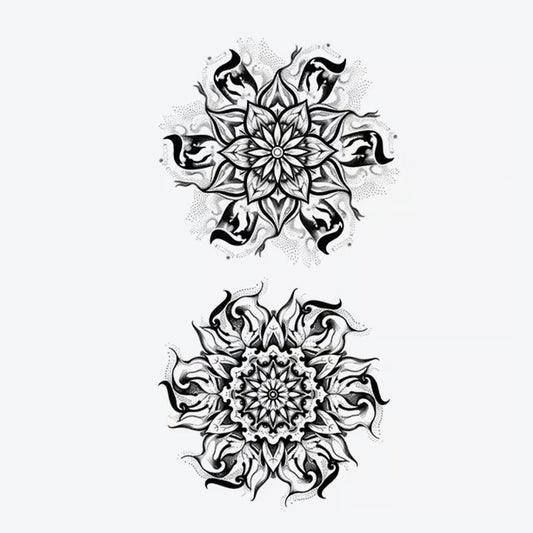 Floral Mandala Series Tattoo