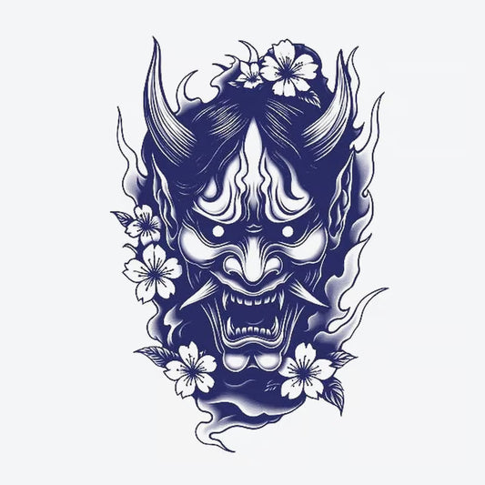Demon Flower Tattoo