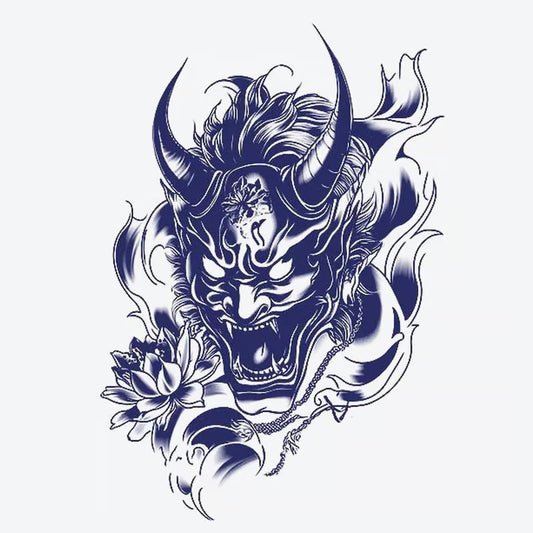 Demon Lotus Tattoo