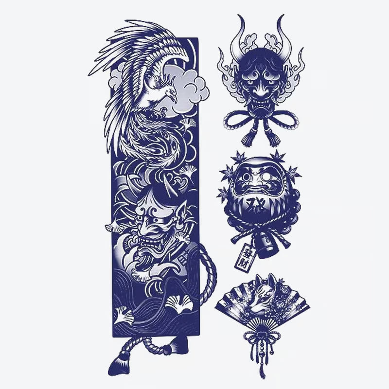 Japanese Mythology Tattoo Collection