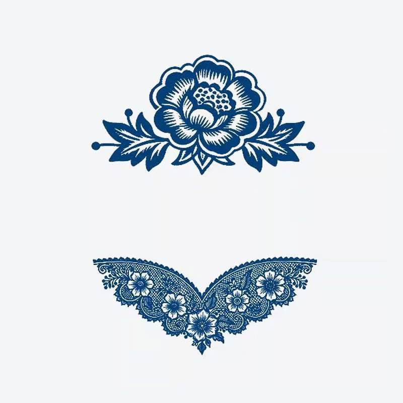 Floral Ornament Series Tattoo