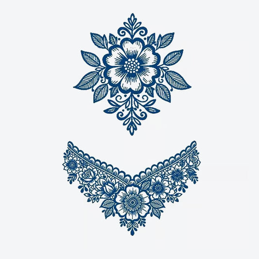 Floral Mandala Series Tattoo