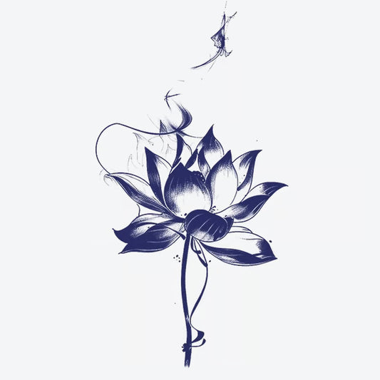 Lotus Smoke Tattoo