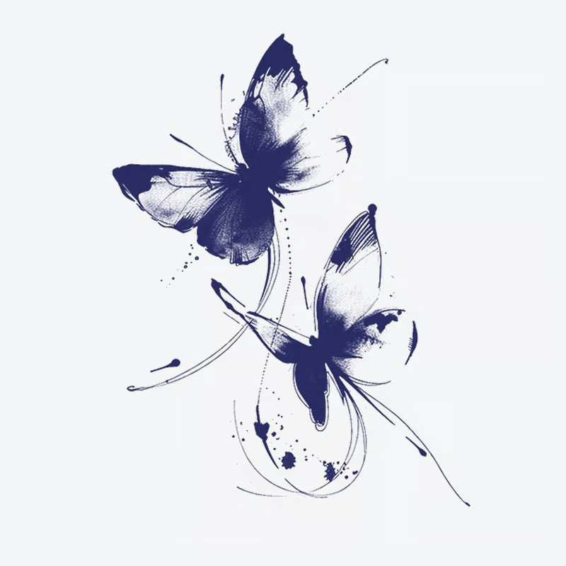 Butterfly Dance Tattoo