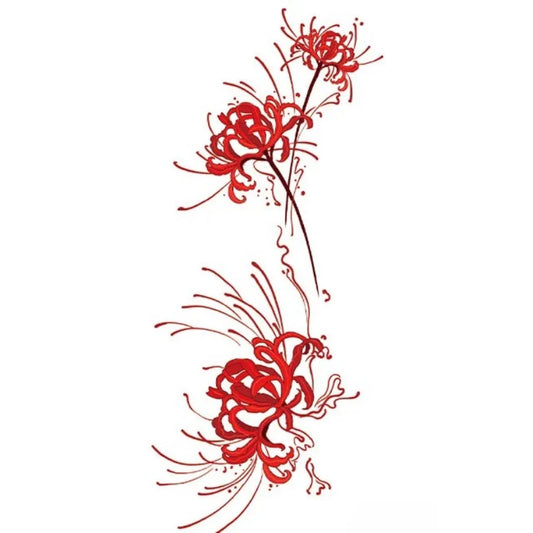 Flower Whisper Tattoo