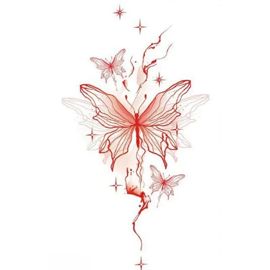 Butterfly Tapestry Tattoo