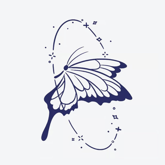 Butterfly Constellation Tattoo