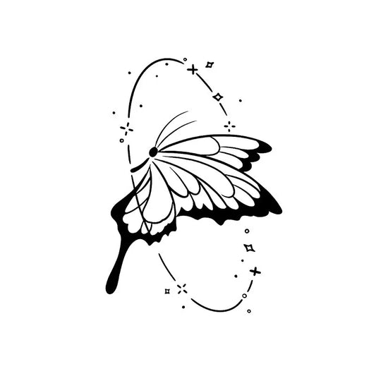 Butterfly Constellation Tattoo