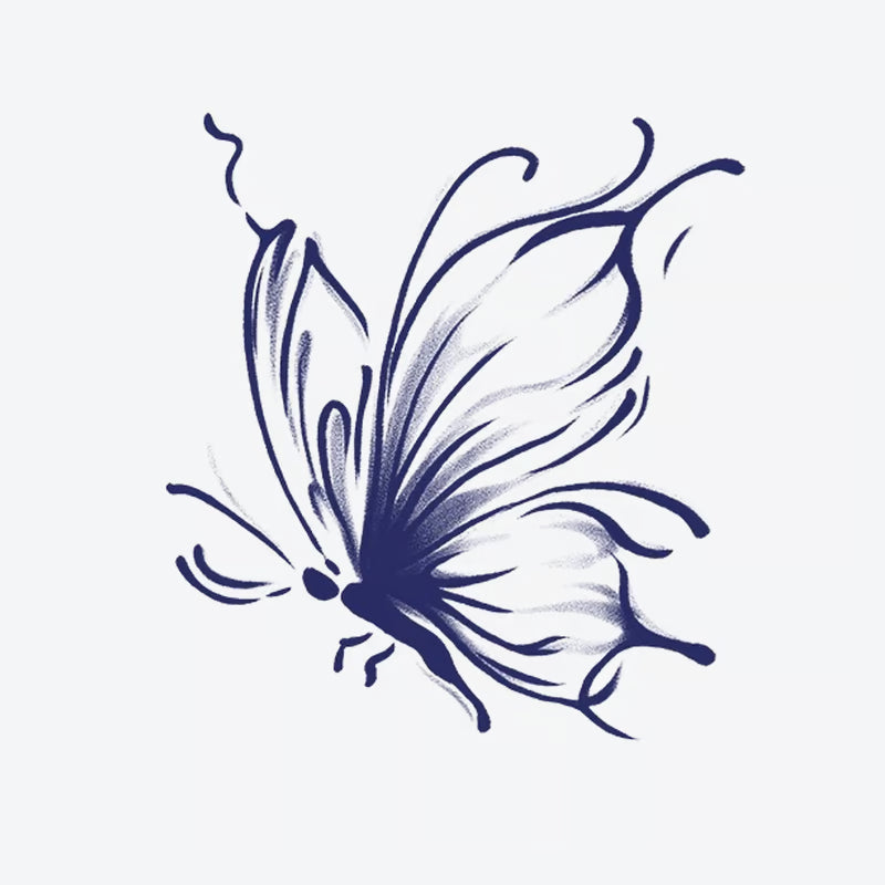 Elegant Butterfly Tattoo