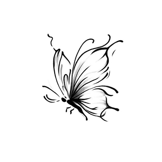 Elegant Butterfly Tattoo