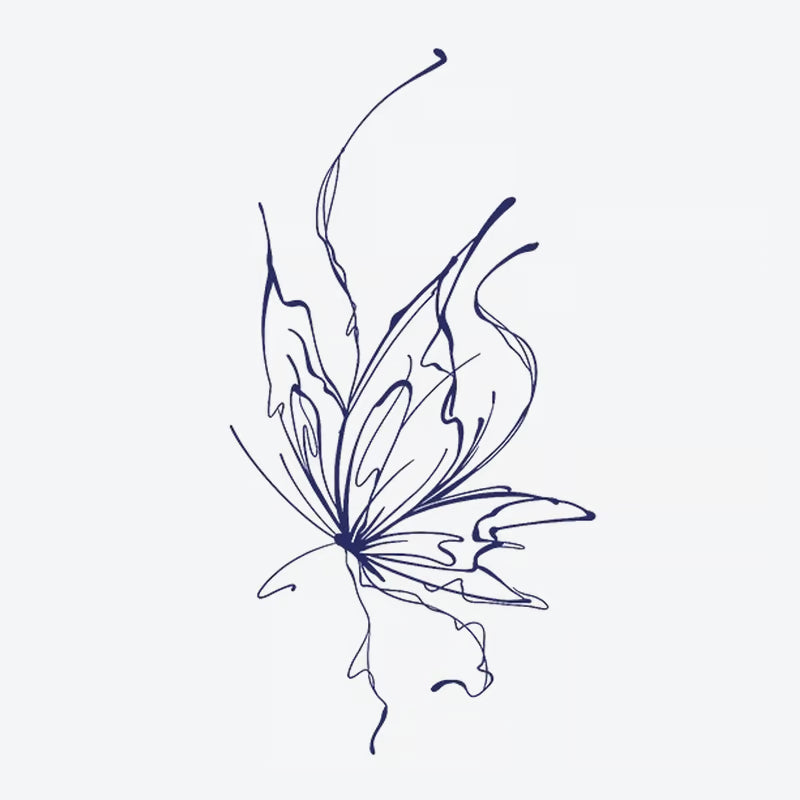 Elegant Butterfly Tattoo