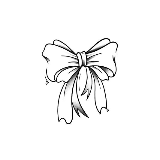 Bow Ribbon Tattoo
