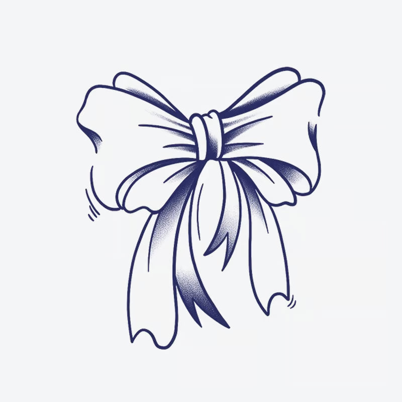 Bow Ribbon Tattoo