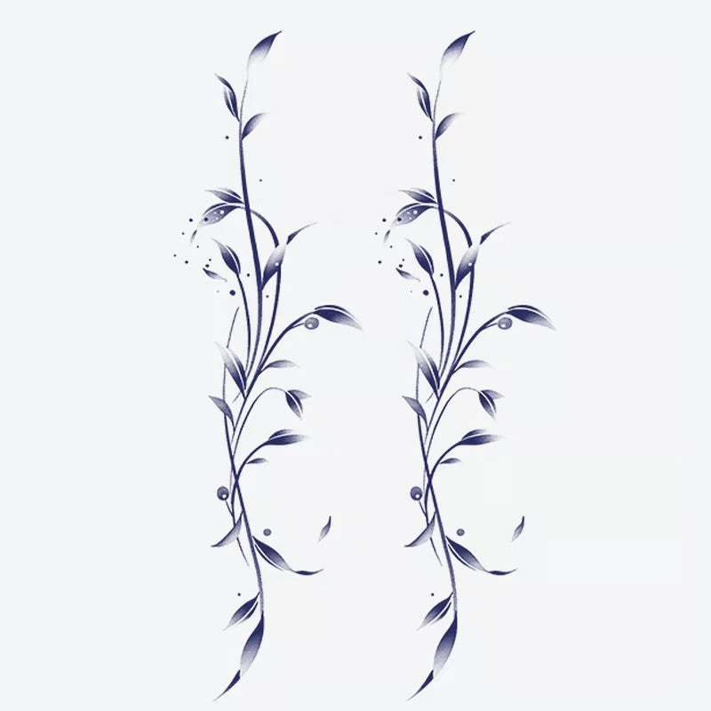 Floral Vine Series Tattoo