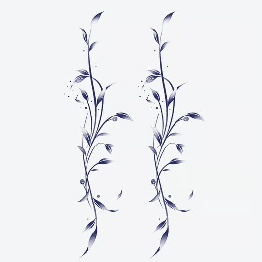 Floral Vine Series Tattoo