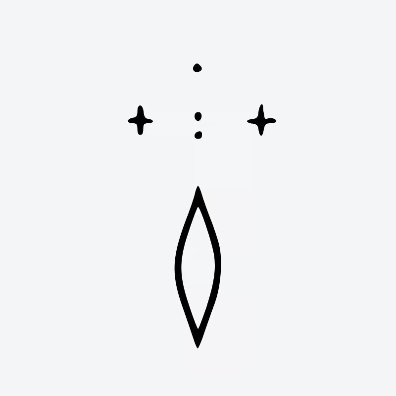 Mystic Eye Symbol Tattoo