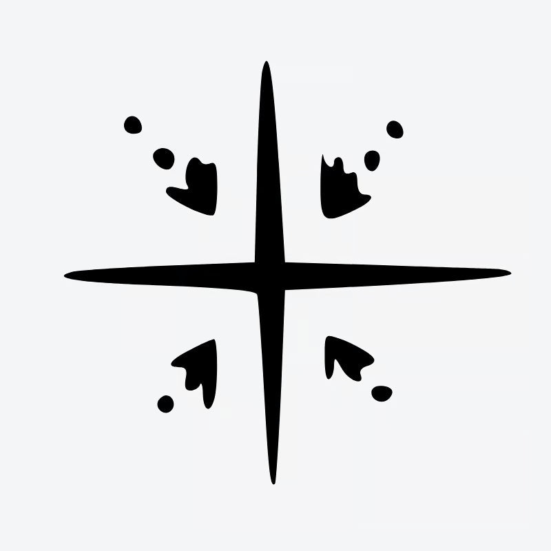 Radiant Cross Ink Tattoo