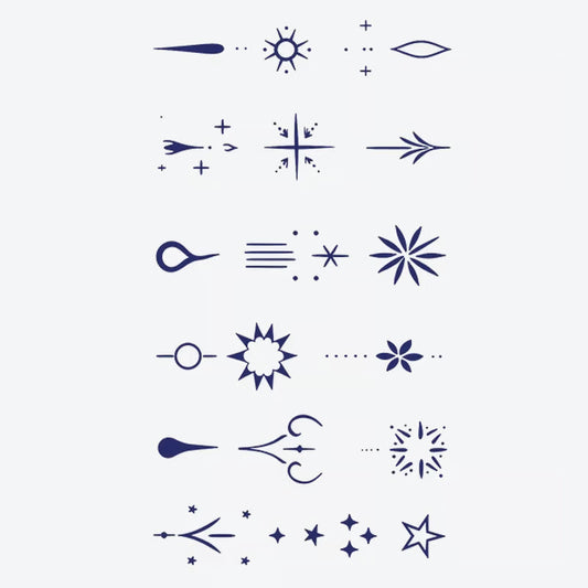 Celestial Symbols Series Tattoo