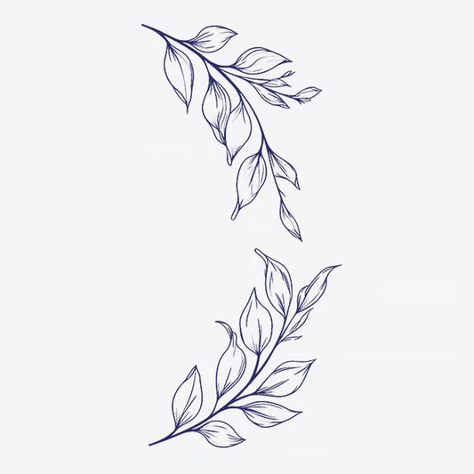 Leafy Branch Tattoo