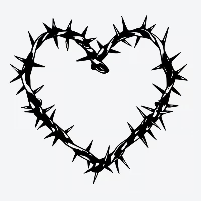 Thorned Heart Tattoo