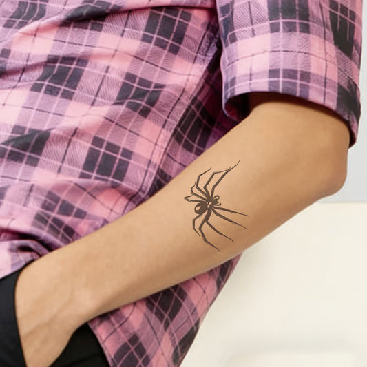Black Spider Tattoo