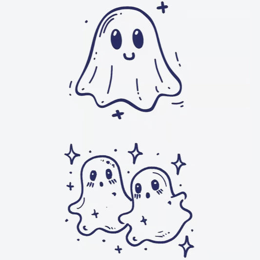 Cute Ghosts Tattoo