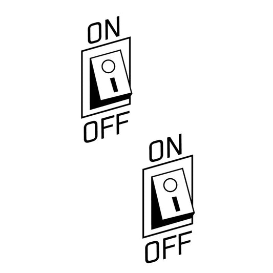 On Off Switch Tattoo