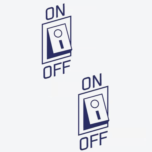 On Off Switch Tattoo