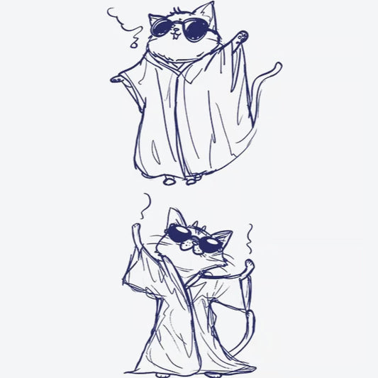 Cool Cats Series Tattoo