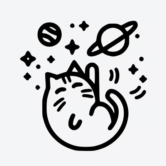 Cosmic Cat Dream Tattoo