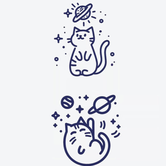 Cat Planet Tattoo