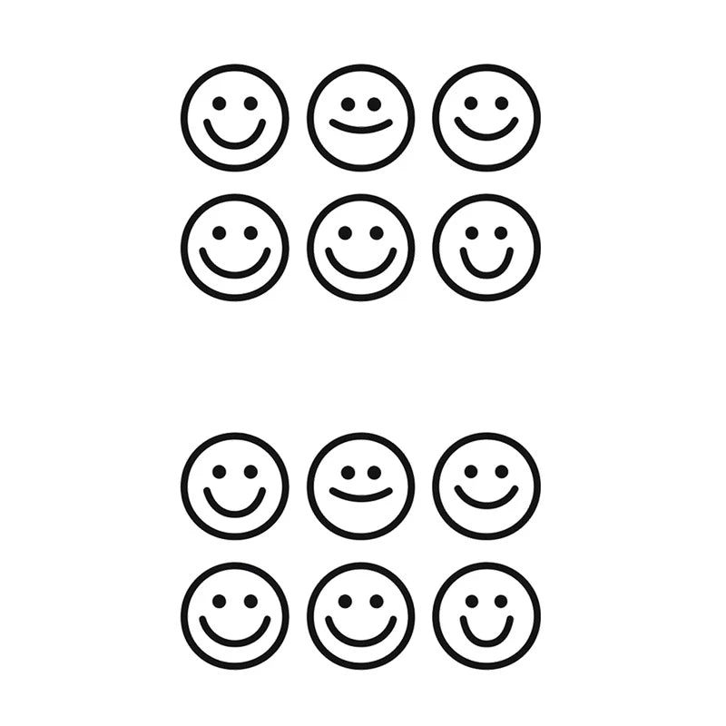 Smiley Face Series Tattoo