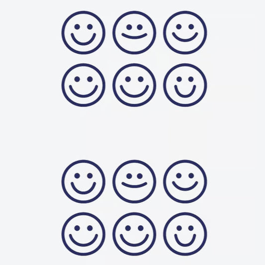 Smiley Face Series Tattoo