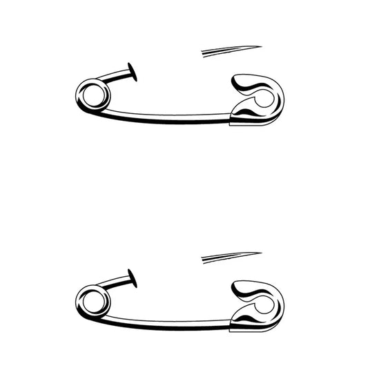 Safety Pin Series Tattoo