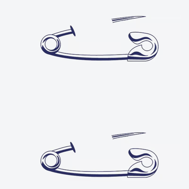 Safety Pin Series Tattoo