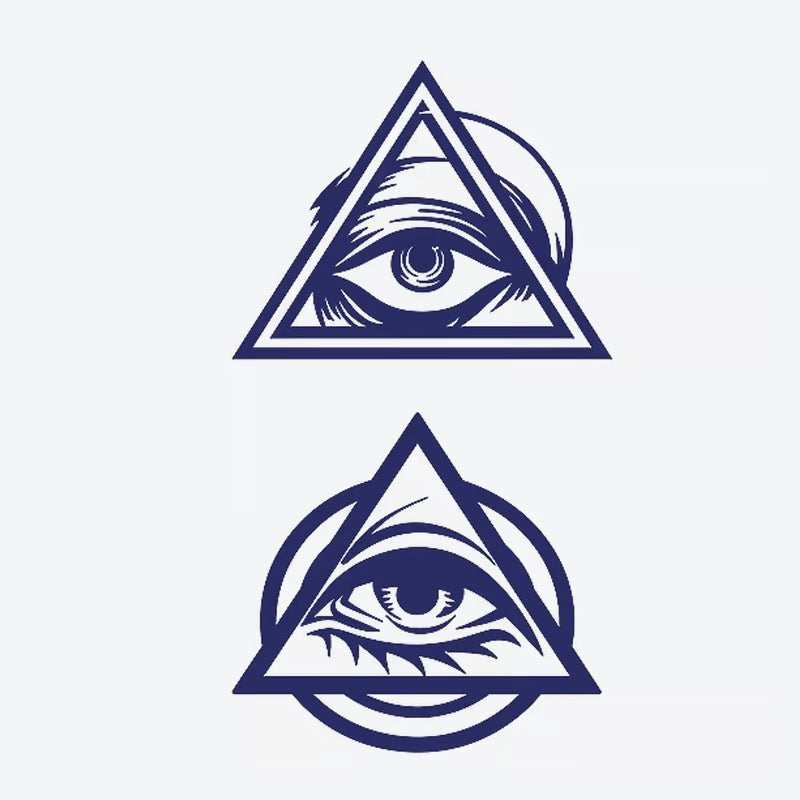 Eye Triangle Tattoo Series Tattoo