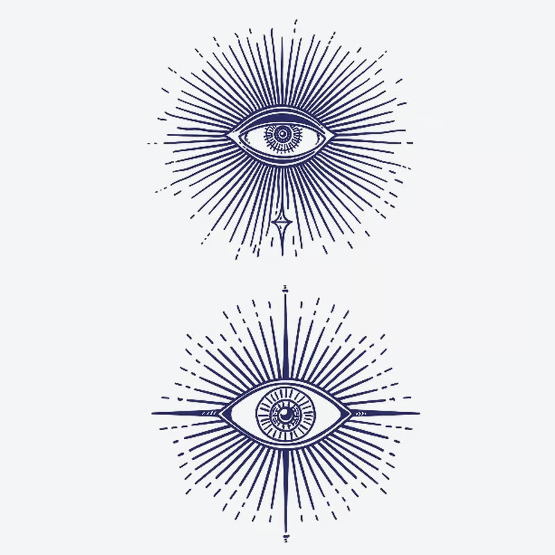 Illuminated Eye Series Tattoo