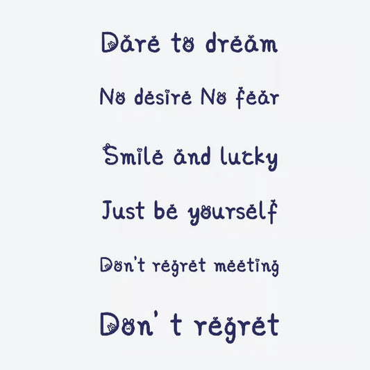 Inspirational Quotes Tattoo