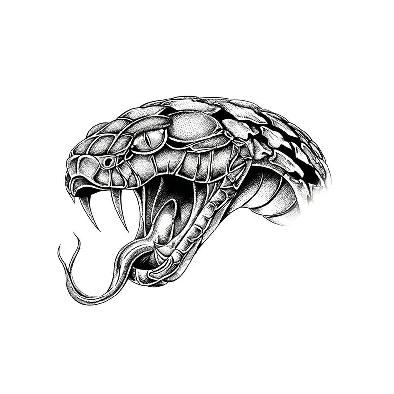 Snake Head Tattoo