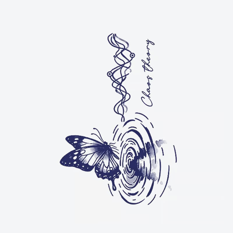 Butterfly Chaos Theory Tattoo