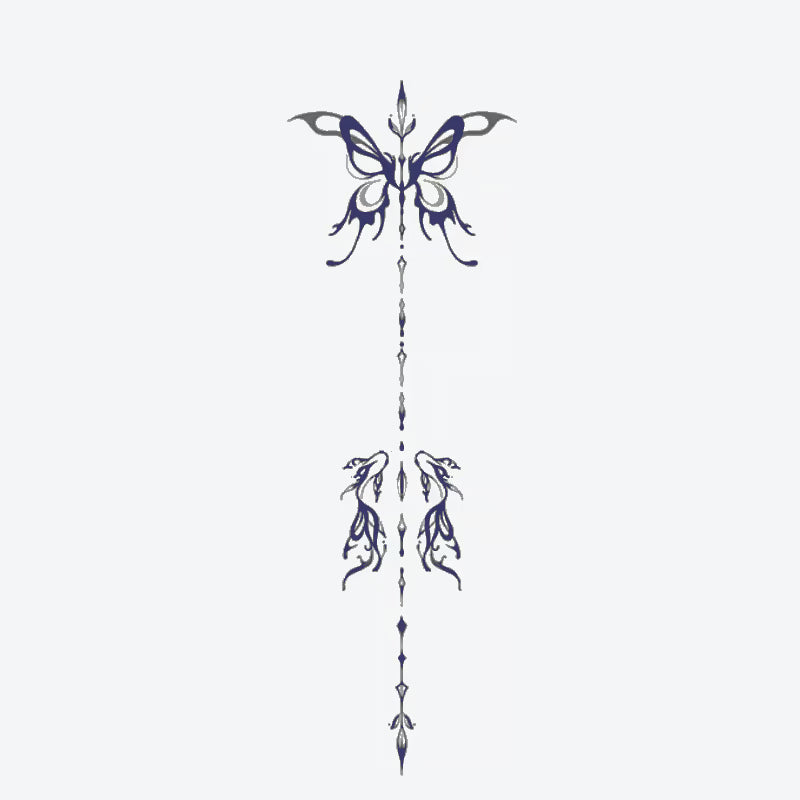Butterfly Dragon Tattoo