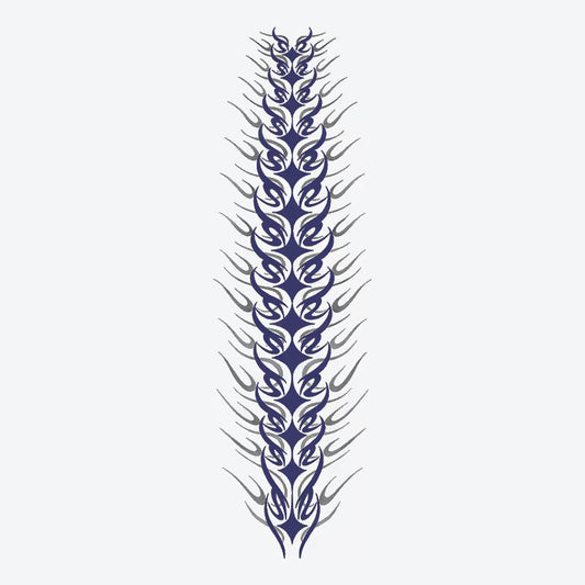 Tribal Flame Series Tattoo