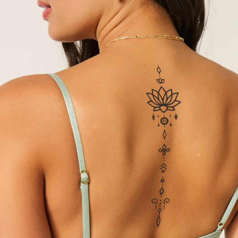 Lotus Mandala Series Tattoo