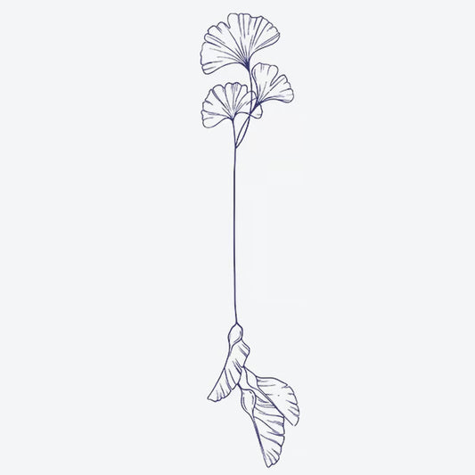 Ginkgo Leaf Tattoo