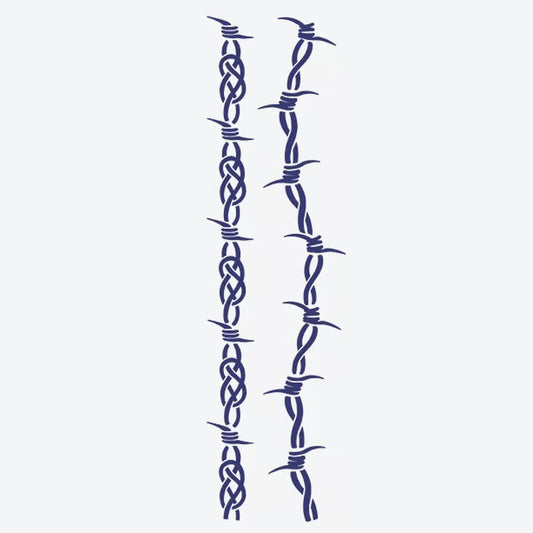 Knotty Barbed Wire Tattoo