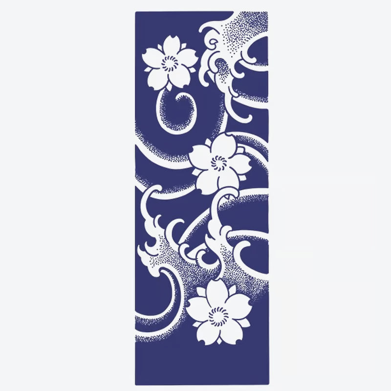 Floral Swirl Design Tattoo