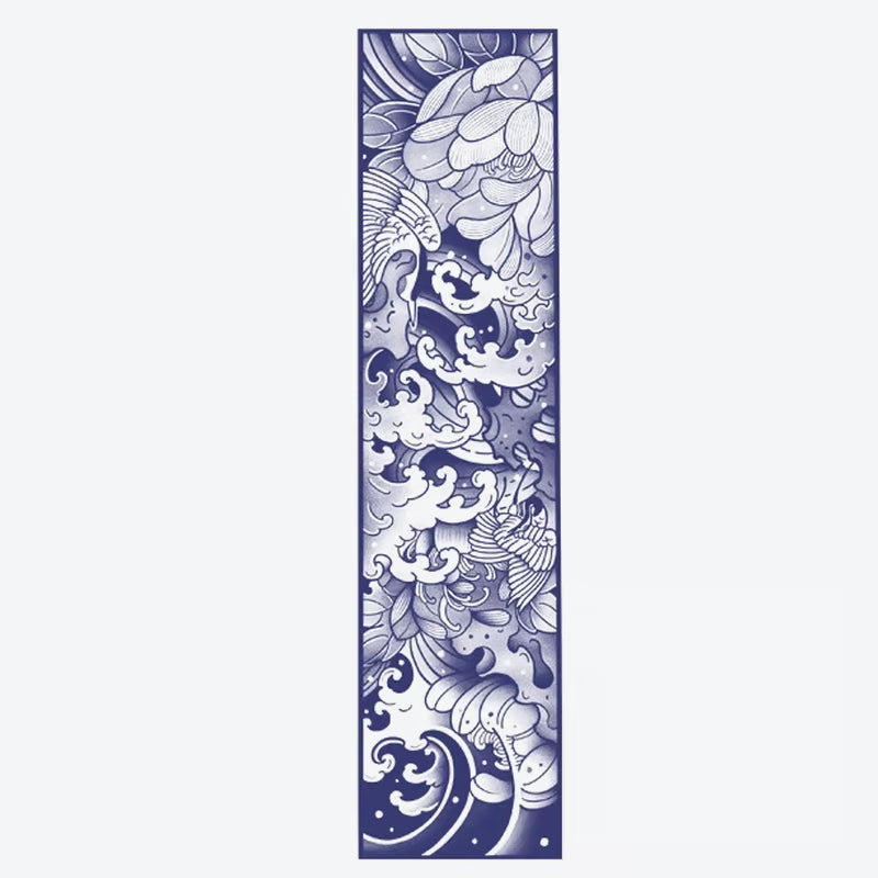 Lotus Wave Harmony Tattoo