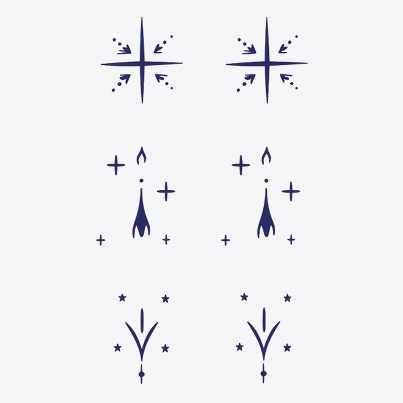 Little Star Tattoo Set