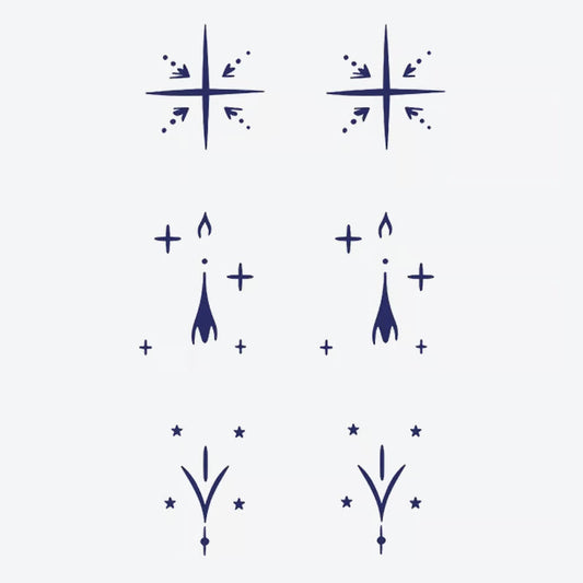 Little Star Tattoo Set