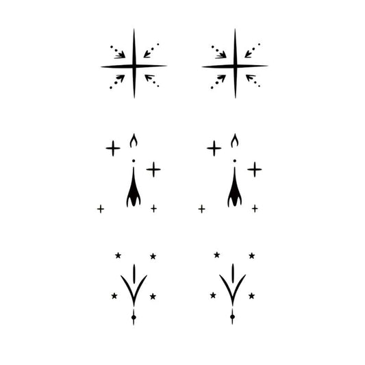 Little Star Tattoo Set